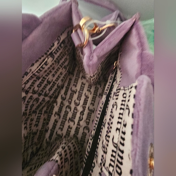 NWT Juicy Couture Big Spender Mini Tote In Dusty Violet - Picture 13 of 16